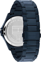 Tommy Hilfiger - Reloj de cuarzo para hombre de 3H, pulsera de acero inoxidable, resistente al agua 3 ATM, pieza moderna y elegante, regalo para él, 42mm