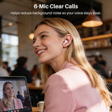 TOZO Auriculares inalámbricos híbridos con cancelación activa de ru...