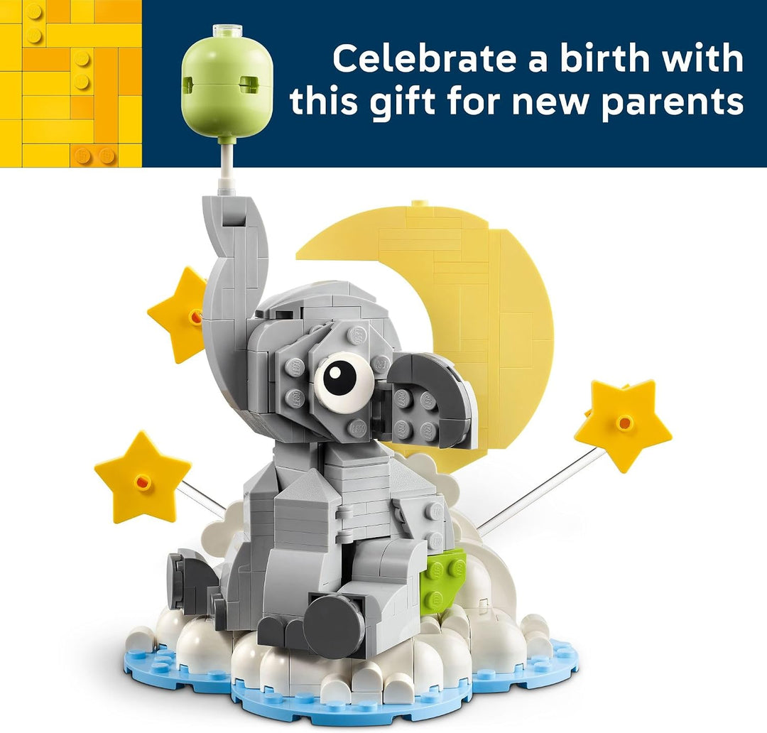 LEGO Baby Elephant in the Sky - Juego de construcción para adultos,...