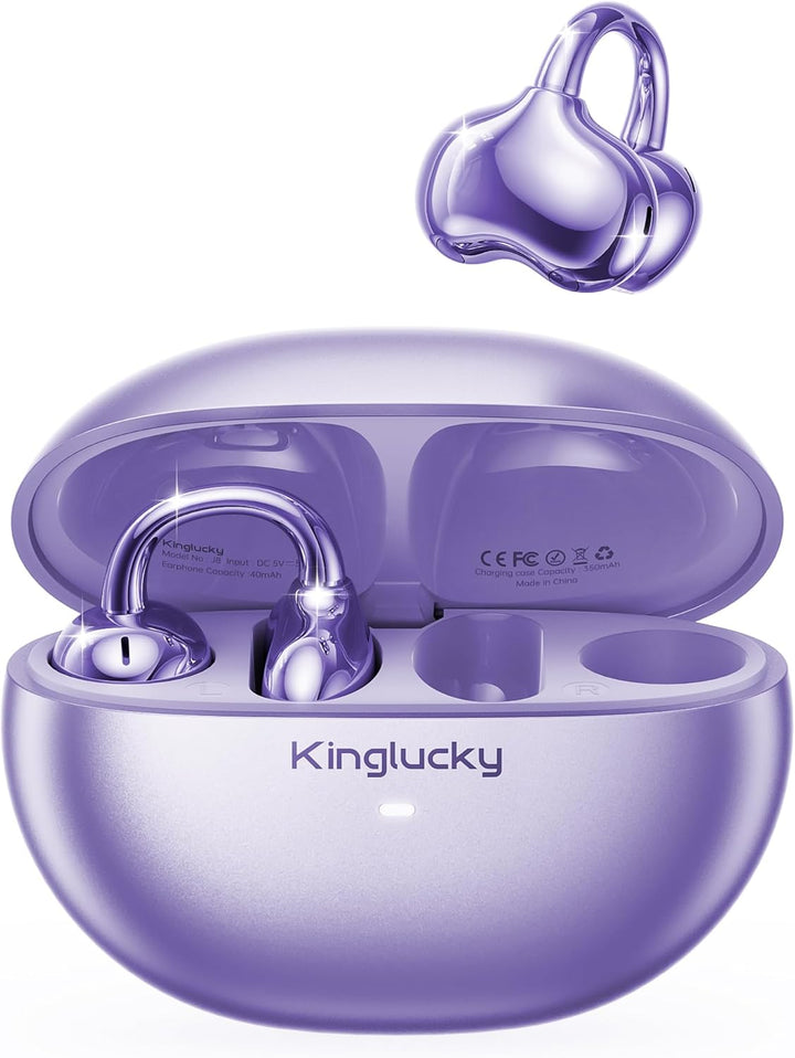 Kinglucky Auriculares con Clip Mejorados Ajuste Cómodo y Sonido Cri...