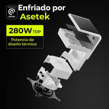 TRYX PANORAMA SE 360 ARGB Blanco 360mm AIO Giratoria Pantalla Curva...