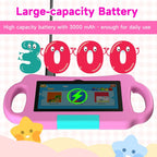 Vyrolina - Tableta infantil de 7 pulgadas, 4 GB de RAM, 32 GB de memoria, Rosa
