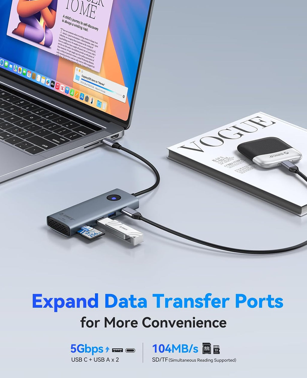 ORICO, PW11-8PH, hub USB