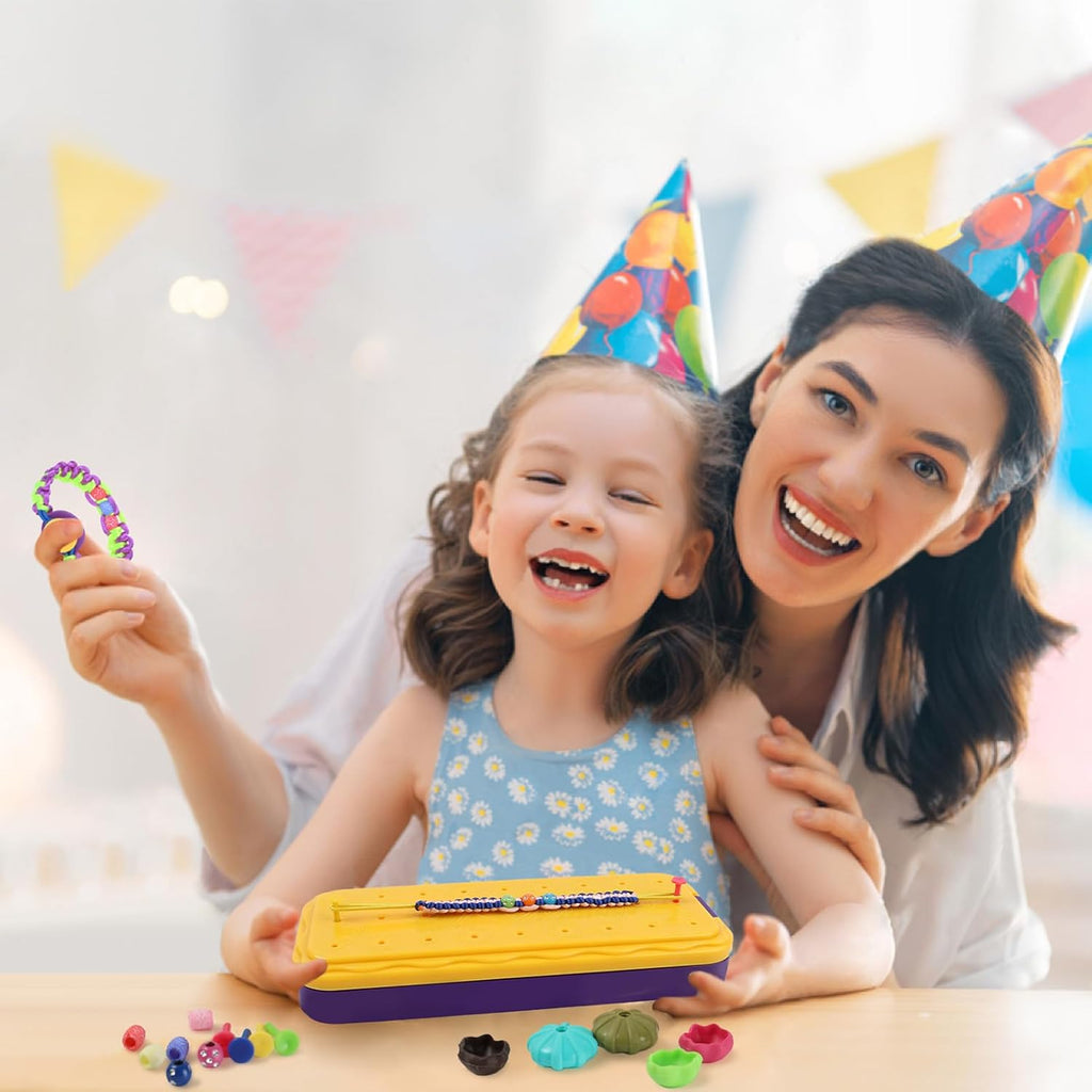 Arte y manualidades para niños de 8 a 12 años de edad, kit de fabricación de pulseras de amistad para niñas, las mejores ideas de regalos de cumpleaños para niñas de 7, 9, 10, 11 años, juego de
