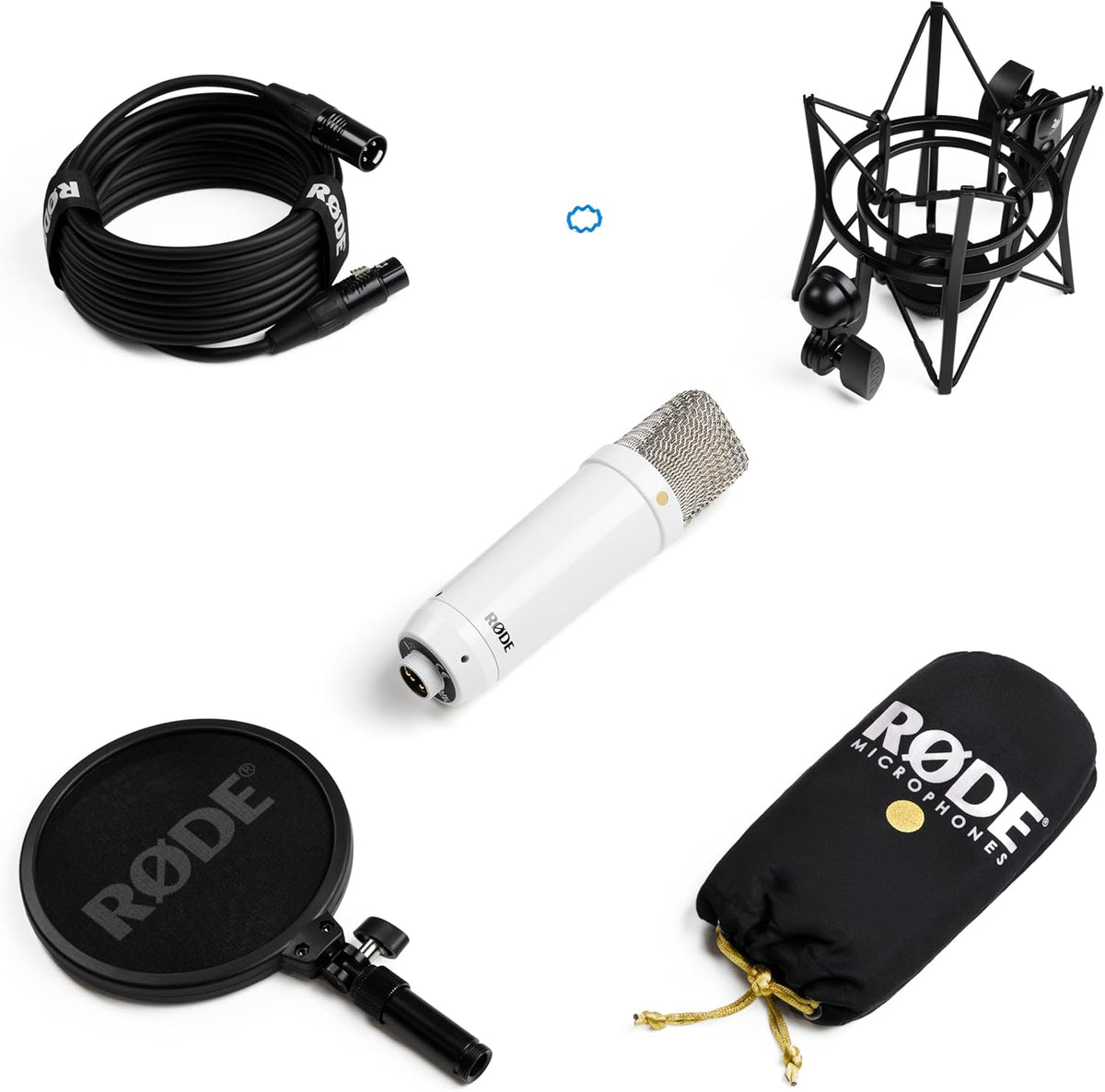 RØDE NT1 Signature Series Micrófono condensador de gran diafragma c...