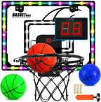Aro de baloncesto interior para niños, sobre la puerta Mini Puntuación de