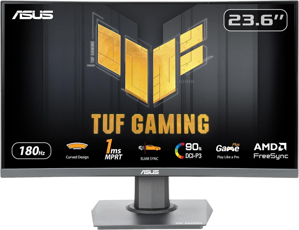 ASUS TUF Gaming 24\u201D (23.6 pulgadas visibles) Monitor curvo (VG...