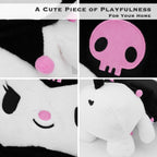 Juju Black Kawaii Plush (28 in) - Peluche Kawaii Negro (28 in) - Peluche Grande Kawaii - Peluche Gigante - Plushie (Hpy)