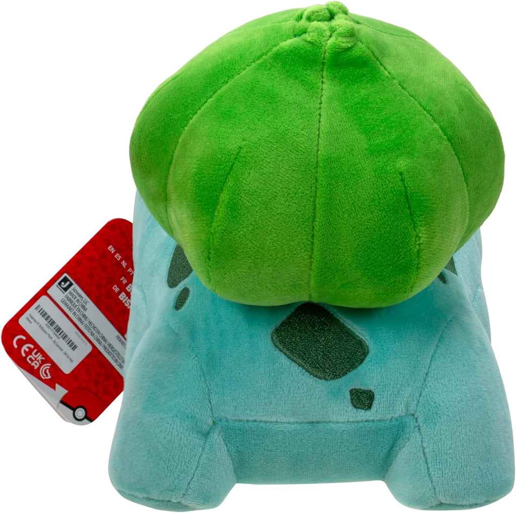Peluche de Pokemon Bulbasaur de 8 pulgadas detalles