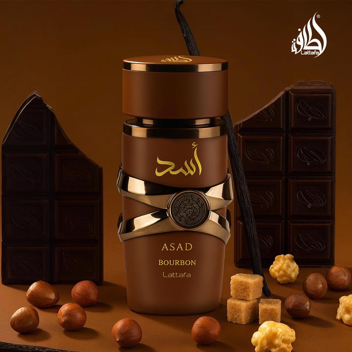 Lattafa Asad Bourbon para Unisex Eau de Parfum en Spray 34