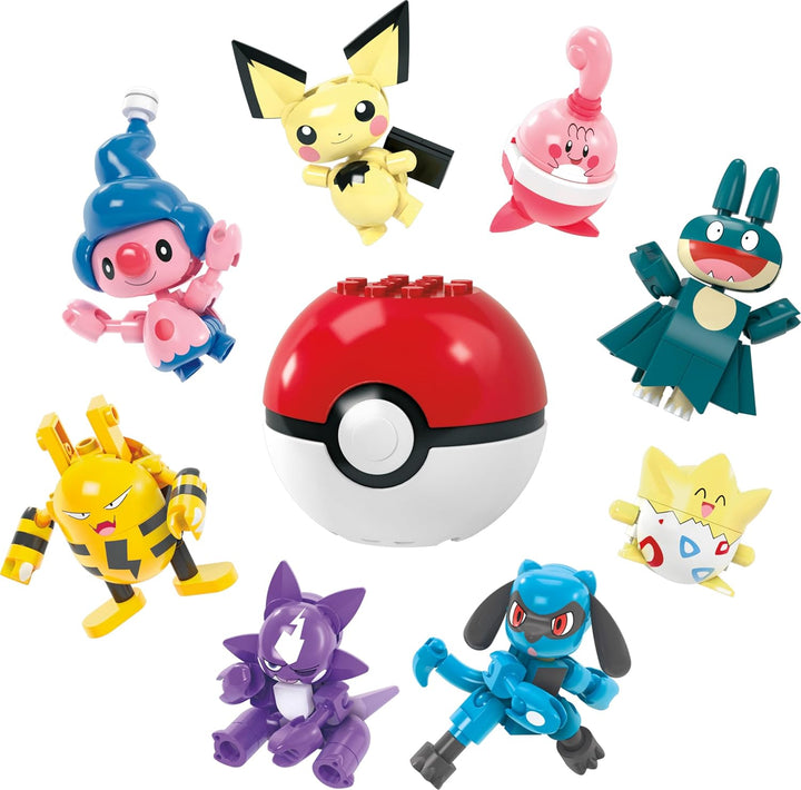 MEGA - Juego de juguetes de construcción de Pokémon