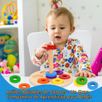 Juguetes educativos Montessori para niños y niñas de 1 a 2 años