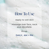 Kind Science Limpiador facial suave, lavado facial para mujeres y r...
