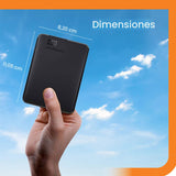 Disco duro externo portátil USB 3.0, de WD Elements