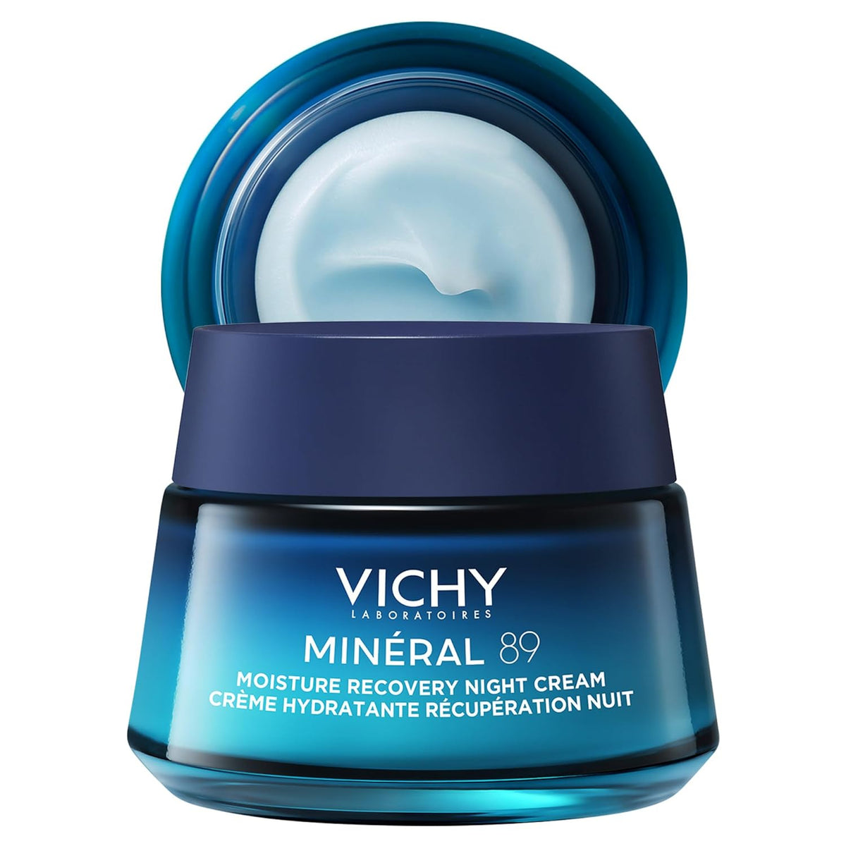 Vichy Mineral 89 Fragrance Free Cream, Moisture Boosting Cream with...