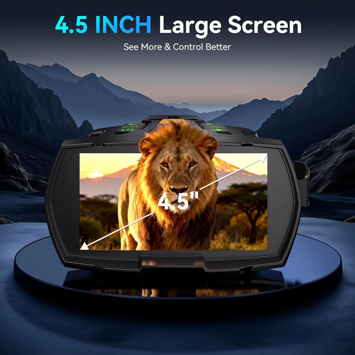 Gafas de visión nocturna 4K para adultos dispositivo