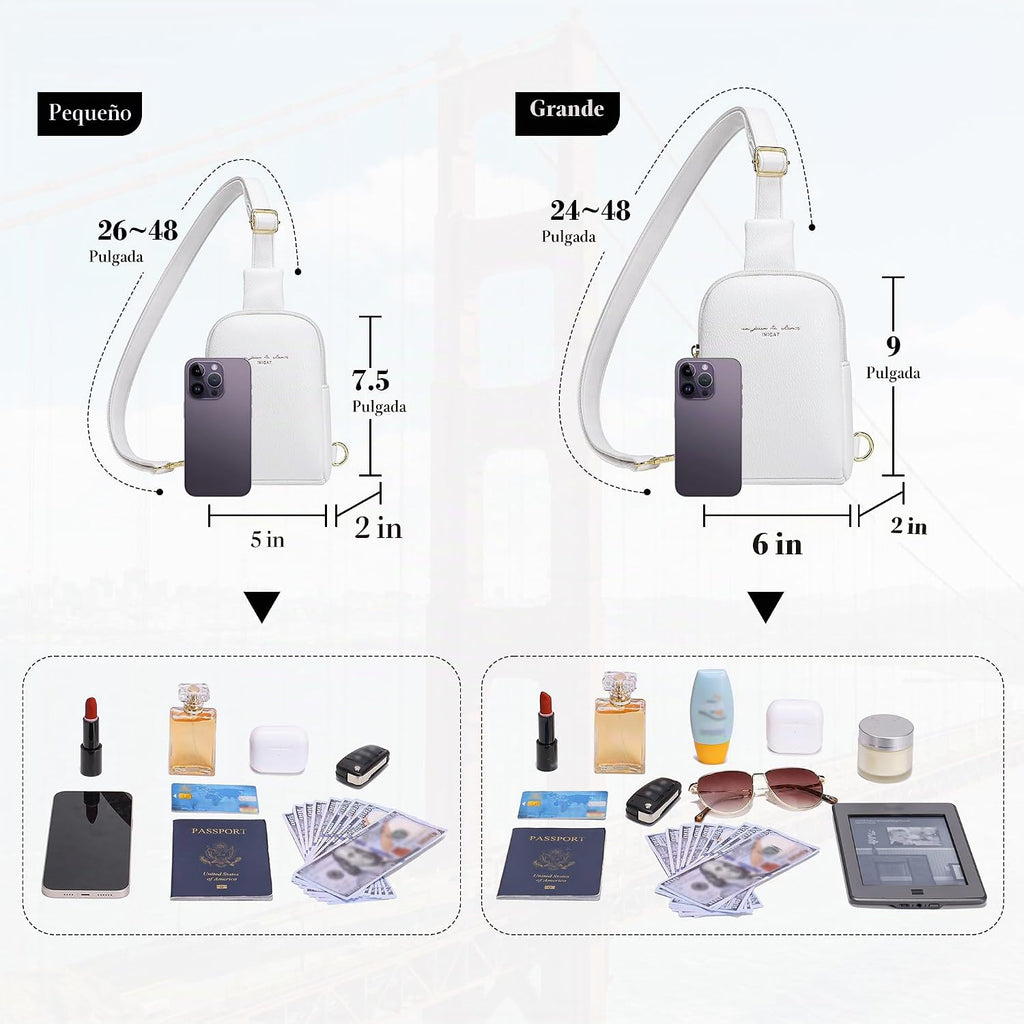 Bolsos cruzados pequeños para mujer, bolso bandolera mini para viaje