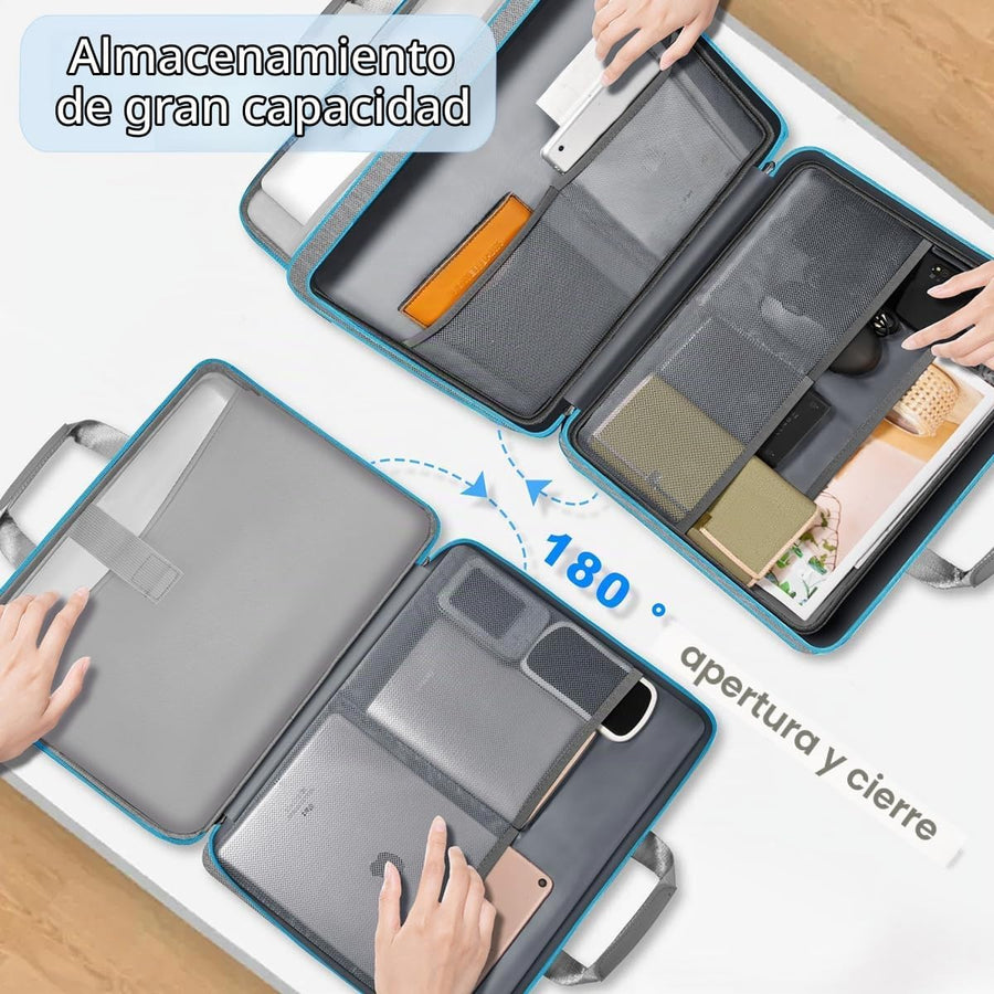 ZINZ G01Y01 - Funda para portátil de 15, 15.6 y 16 pulgadas, bolsa...
