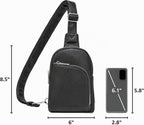 Bolso de viaje pequeño, bolso cruzado antirrobo para mujer