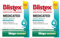 Blistex Bálsamo labial de menta medicada (paquete de 2)