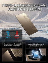 LISEN Cargador de teléfono con tarjeta de carga de 0.2 pulgadas, ca...