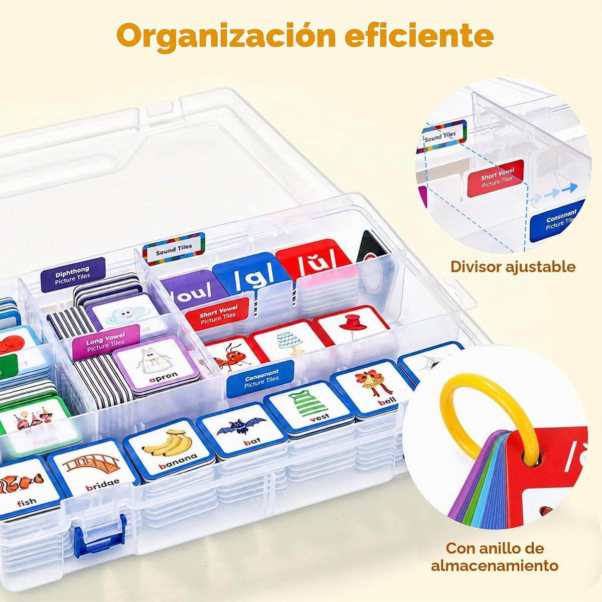 Joycat Azulejos magnéticos de clasificación de sonido, juego de conciencia