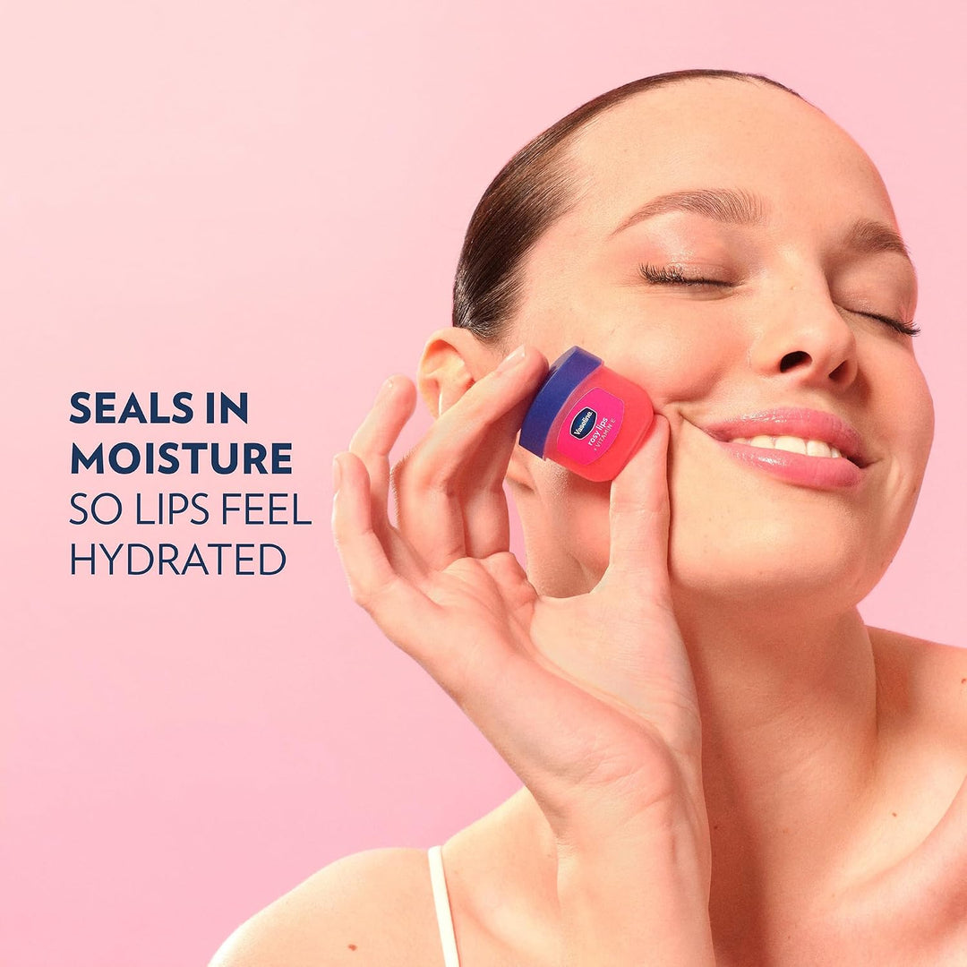 Vaseline Paquete variado de 8 bálsamos labiales originales, crema b...