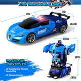 AONEPTR Carro de control remoto, transformación con un clic en robo...