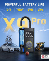 Fanttik X9 Pro - Inflador de neumáticos portátil para coche compact...