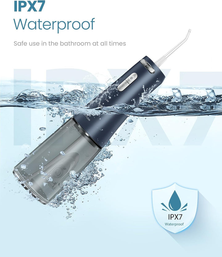 Onlyone Irrigador Oral Dental de Agua para Dientes 300ML Portátil I...