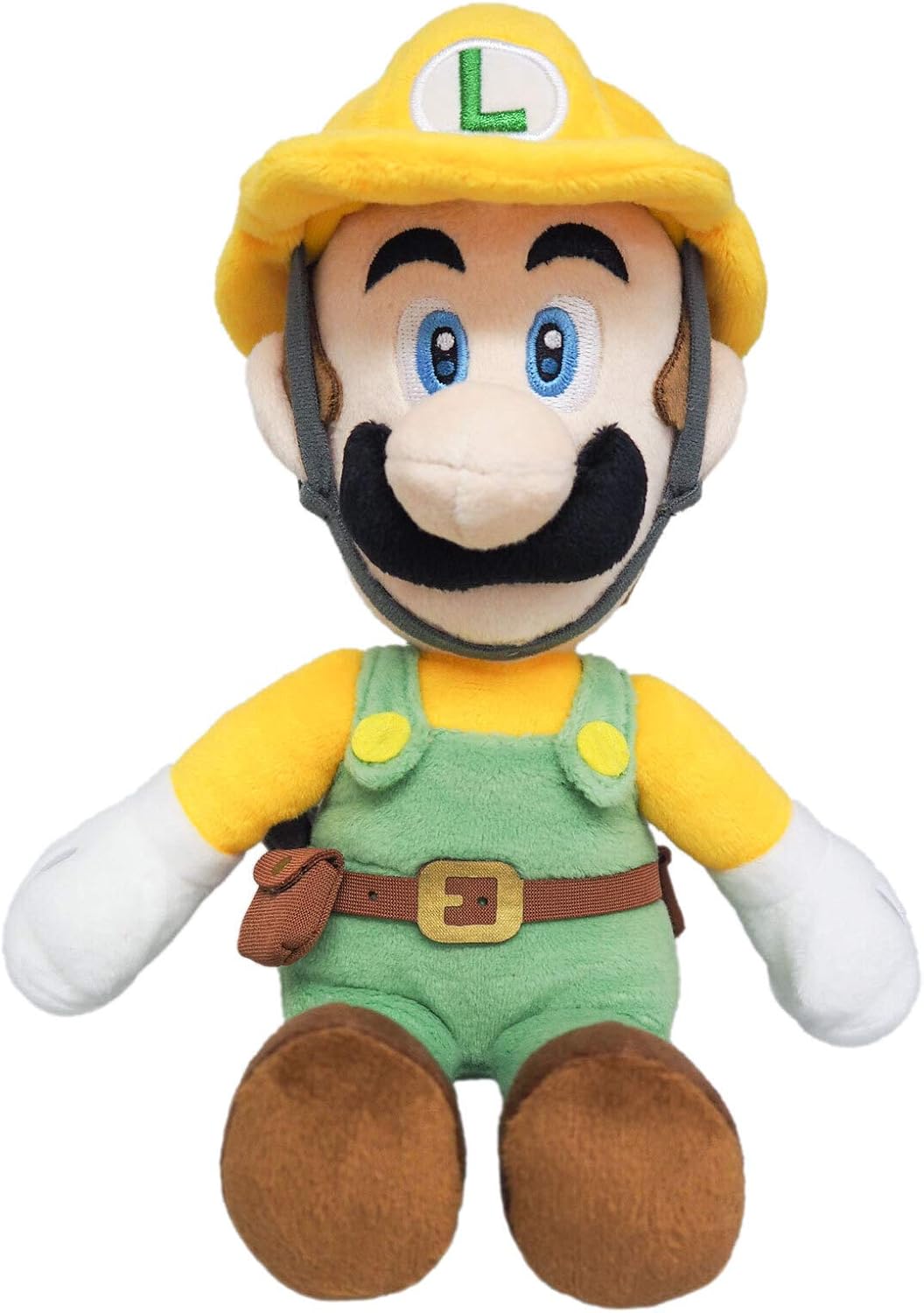 Little Buddy 1732 Super Mario Maker 2 - Builder Luigi Felpa, 10" Amarillo