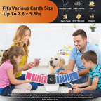 Barajador de tarjetas automático recargable para 2 cubiertas UNO Skip-Bo