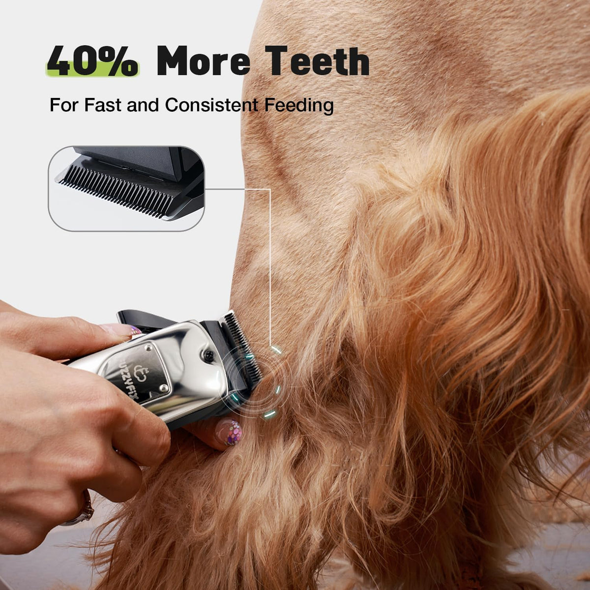 Kit de aseo para perros, cortaúñas para perros para aseo para