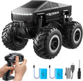 Coche de control remoto Monster Truck de juguete todoterreno – 4WD impermeable RC para todo terreno, escala 1:16, juguetes de camión monstruo de 2.4GHz, vehículos pick-up de 2.4GHz, regalos para niños