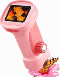Microscopio digital de mano 1000X para niños con pantalla IPS de 2,4"