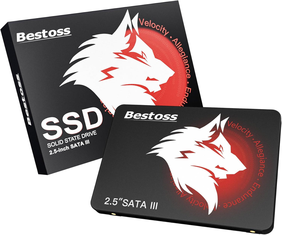 Bestoss Disco duro interno SSD de 256 GB de 2.5 pulgadas para PC o...