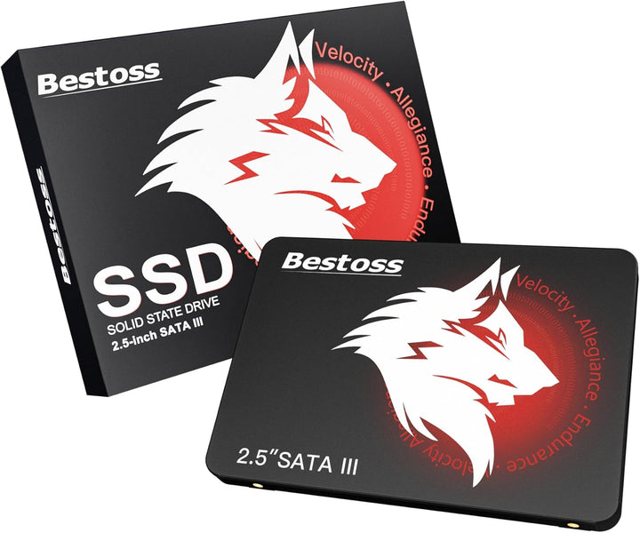 Bestoss Disco duro interno SSD de 256 GB de 2.5 pulgadas para PC o...