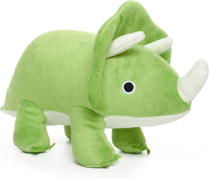 WEIGEDU Dinosaurio Triceratops - Juguetes de peluche con ojos borda...