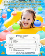 Globos de agua reutilizables, globos de bomba de agua autosellantes de llenado rápido, bola de agua de silicona recargable con bolsa de malla para juegos de verano para niños, playa al aire libre