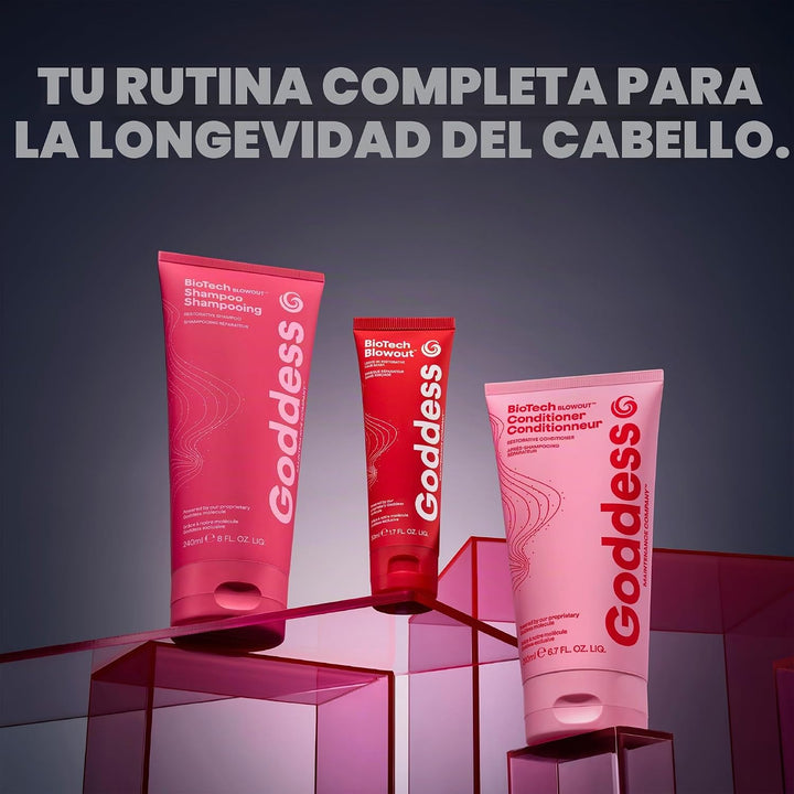 Goddess Sistema de fortalecimiento para el cuidado del cabello de 3...