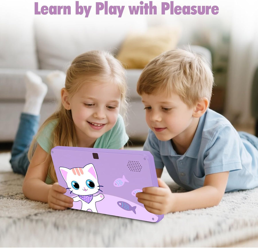 Tablet para niños de 7" con control parental, tabletas WIFI par...
