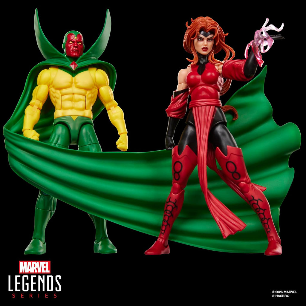 Marvel Serie Legends Visión y Bruja Escarlata