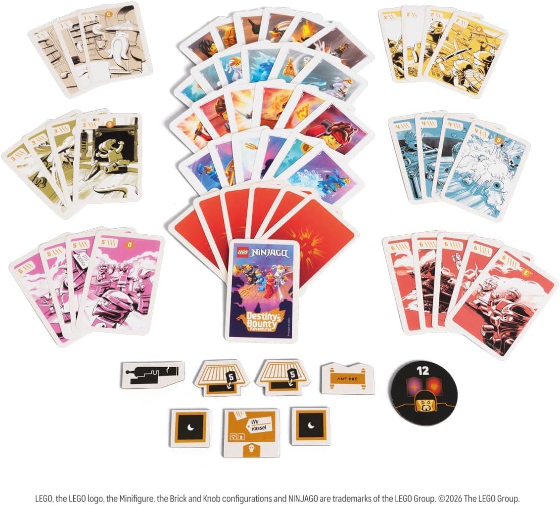 Asmodee Juego de mesa LEGO Ninjago: Destiny's Bounty Adventures