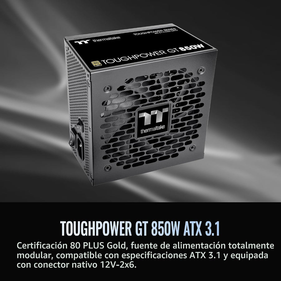 Thermaltake Toughpower GT 850W ATX 3.1 Fuente de alimentación están...