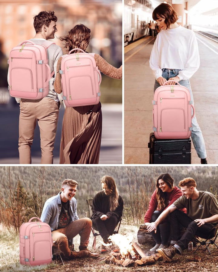LOVEVOOK Mochila de viaje para mujer, mochila de transporte de 40 l...