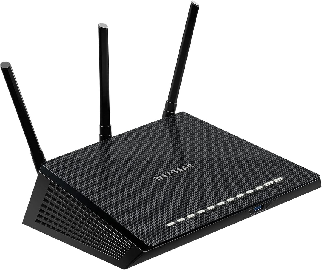 Netgear R6400 AC1750 Router Wi-Fi inteligente (R6400-100NAS) Negro...