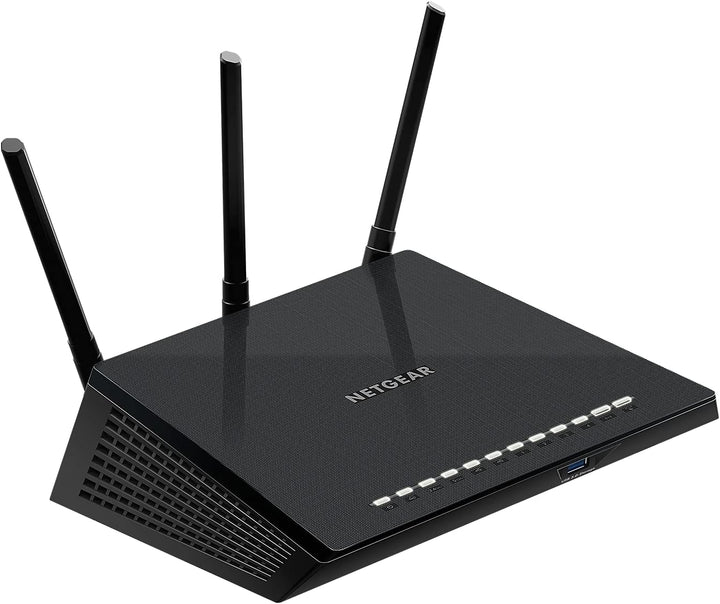 Netgear R6400 AC1750 Router Wi-Fi inteligente (R6400-100NAS) Negro...