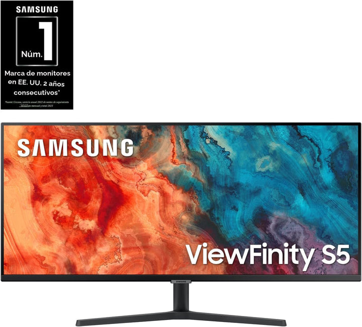 Samsung Monitor QHD ultraancho ViewFinity serie S50GC de 34 pulgada...
