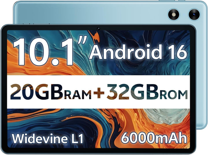 SVITOO Tablet Android de 10 pulgadas, tableta Android 16 para niños...