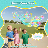 FUNPX Dron LED RC para niños de 6+, regalo de Navidad y cumpleaños...